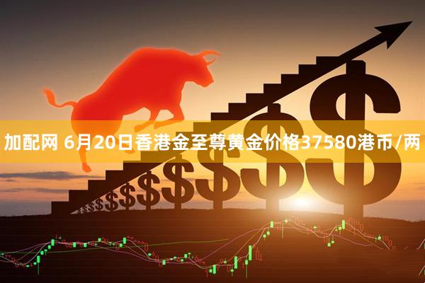 加配网 6月20日香港金至尊黄金价格37580港币/两